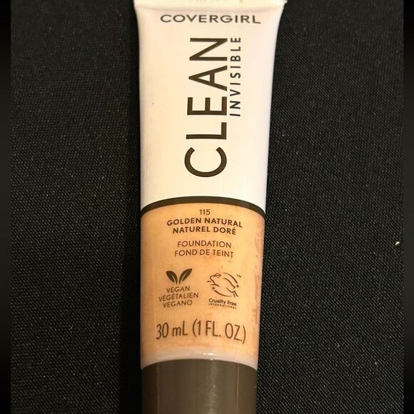 🦋 Covergirl Clean Invisible Foundation - Golden Natural New FullSz - Picture 2 of 7